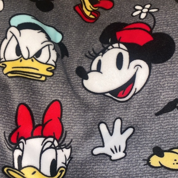 DISNEY "Mickey Mouse" Women's Pajama Bottoms EUC Size Medium - Picture 2 of 4
